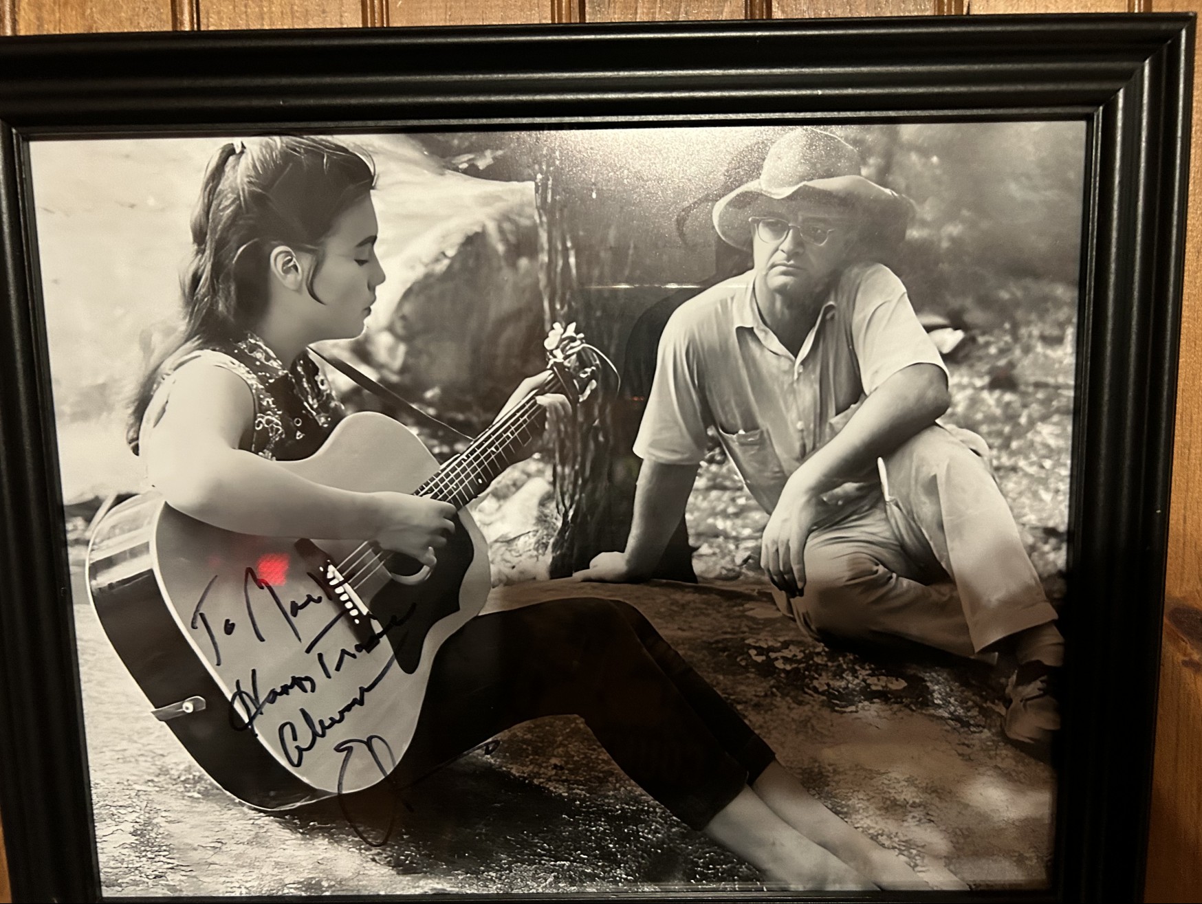 Emmylou Harris and Warren Musgrove