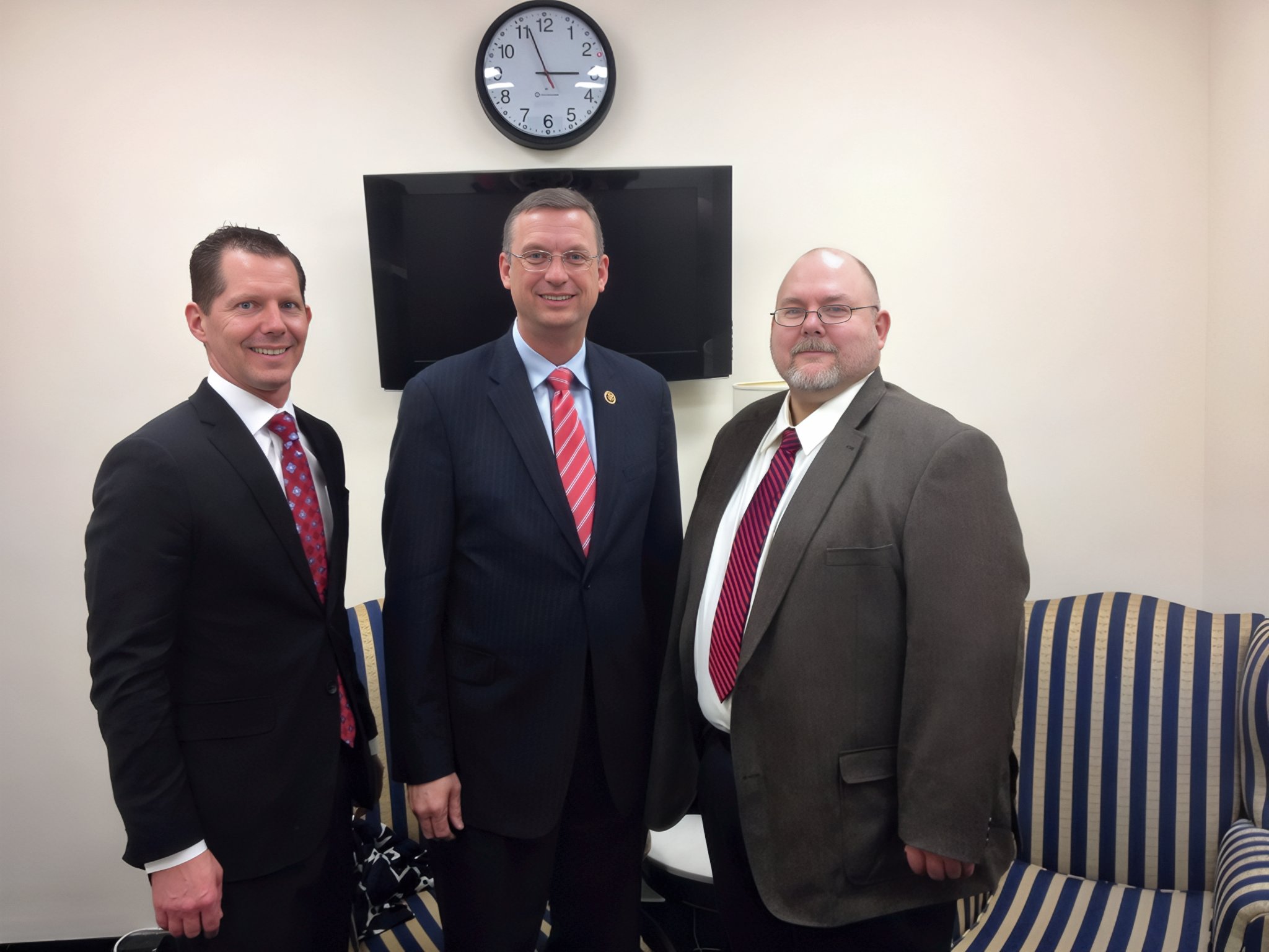 With Doug Collins in D.C.